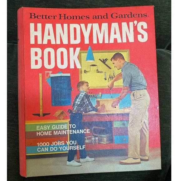 Vintage 1974 Better Homes and Gardens Handyman's‎ Book Binder