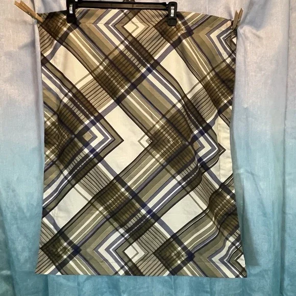 Army Green & Navy Plaid Type Single Standard Pillowcase‎ Sham 22