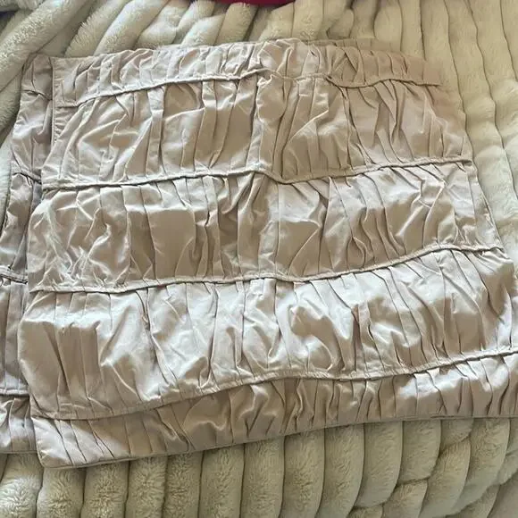 New Blush Euro Shams 25in