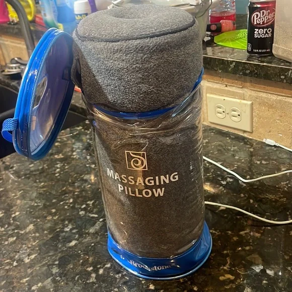 BROOKSTONE Massaging Pillow