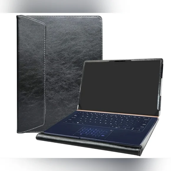 Alapmk ASUS Zenbook 14 in. Black Leather Case