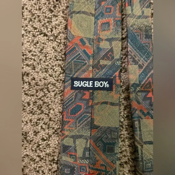 Vintage bugle boy tie