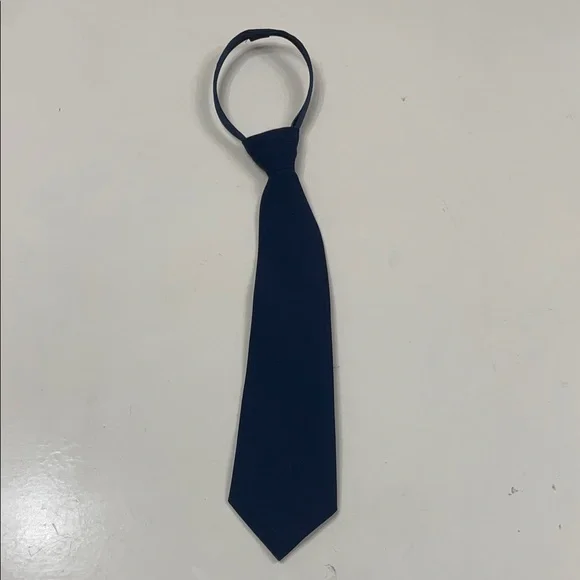 Classic Navy Blue Boy’s Tie