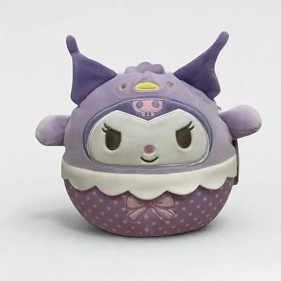 NWT Kuromi Hello Kitty Purple Squishmallows Stuffed Plush