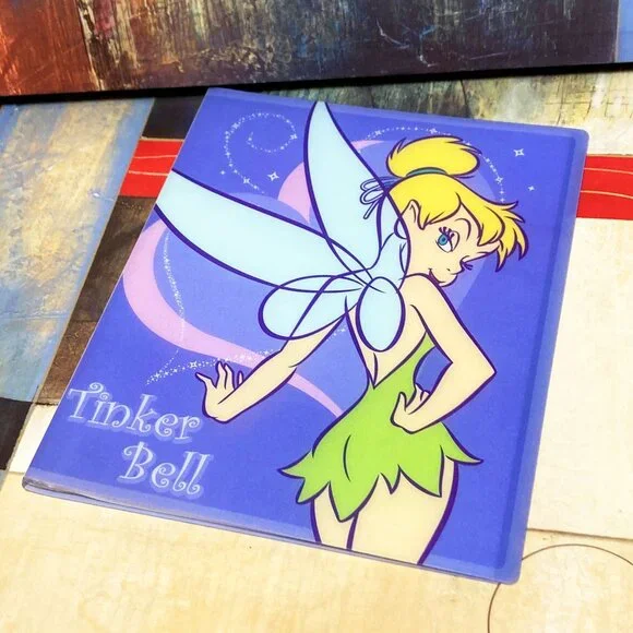 Vintage Disney Tinkerbell Protective Sleeve Binder * Disney x Japan City Corp.