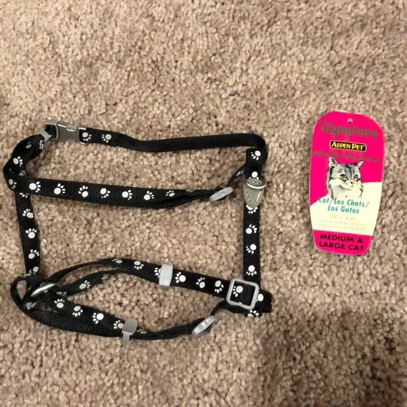 Adjustable Nylon Harness for Cats 🐈‍⬛