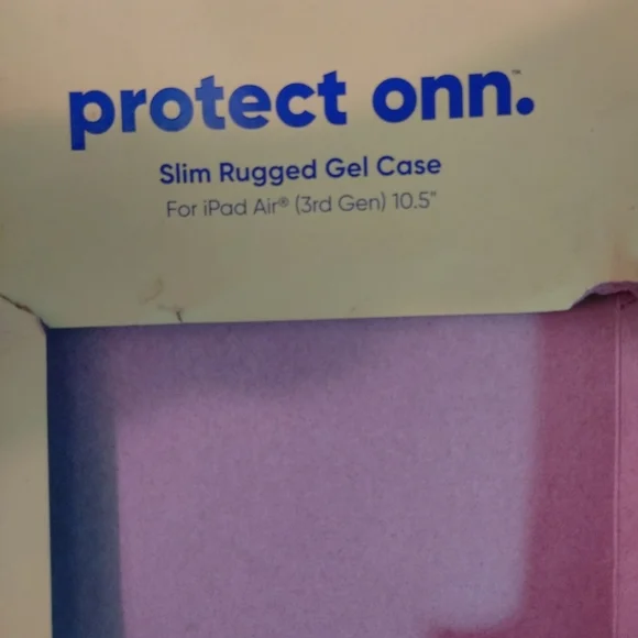 Slim rugged gel case ,black, for ipod air 10.5 (3rd Gen)