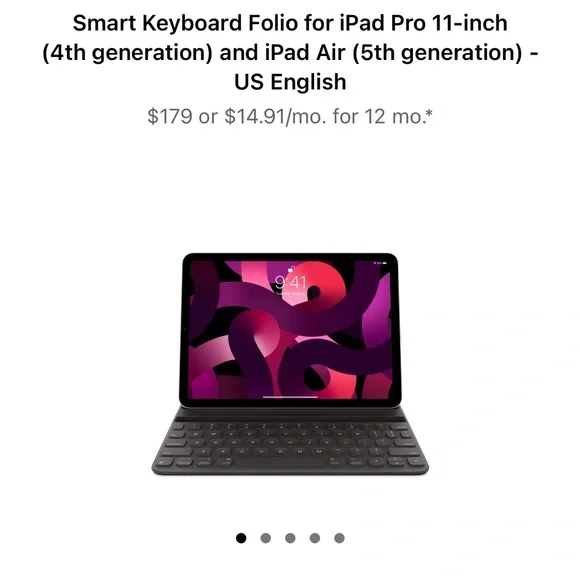 Smart Folio Keyboard for 11” iPad Pro