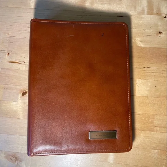 Day-Timer Vintage Western Coach Vinyl Binder Made in Canada