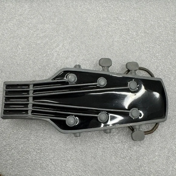 Great American‎ Products 2008 Guitar Headstock Belt Buckle Black