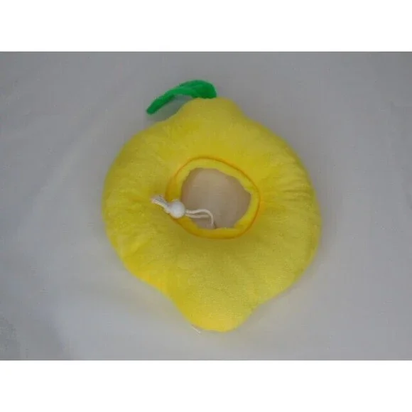 Vehomy Pet Recovery Collar Soft Lemon Neck Cone Adjustable for Kitten & Puppy