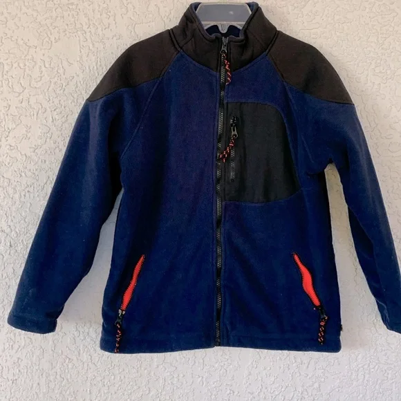 Gap kids fleece long sleeves jacket size 10