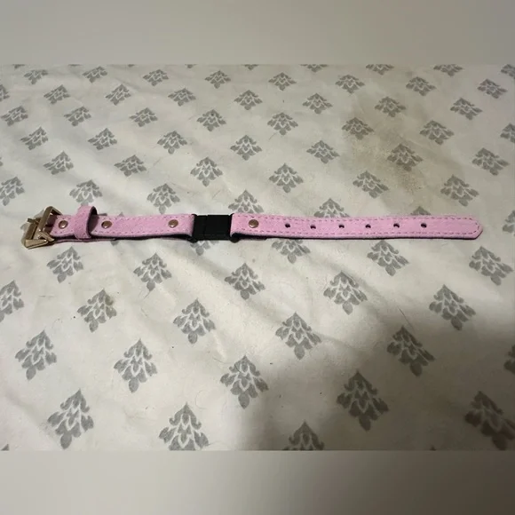 Genuine Pink Cat or Dog Collar