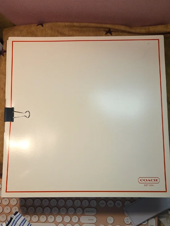 3 Coach White Boxes 14x14 with Red Trim