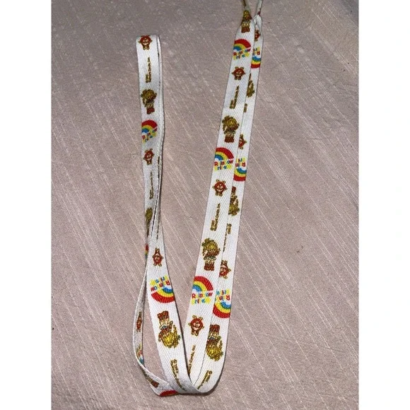VTG Rainbow Brite shoelace 1983 hallmark cards 49