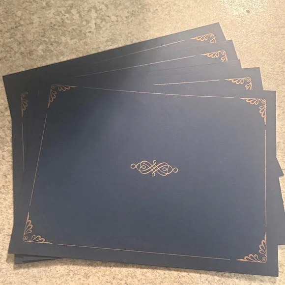 Set of 5 “AWARD” folders