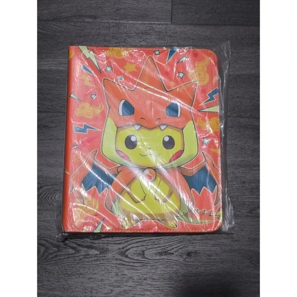 Pokemon Pikachu Charizard Costume‎ Portfolio Folder