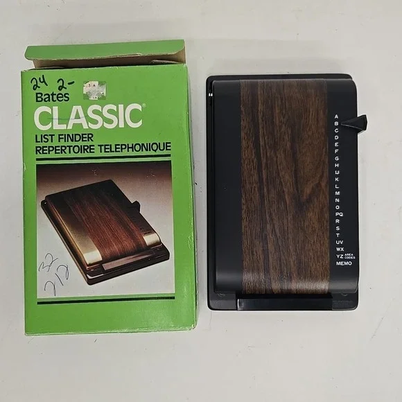 Bates Classic List Finder telephone book‎ machine
