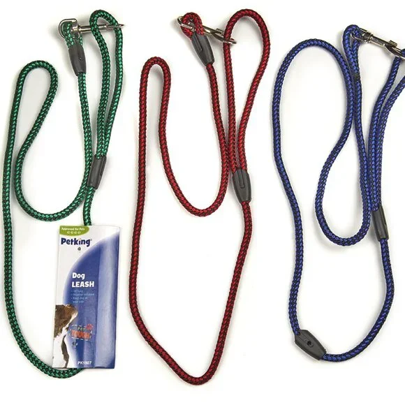 NWT 4-foot Woven Cat or Small Dog Leash, Green or Blue