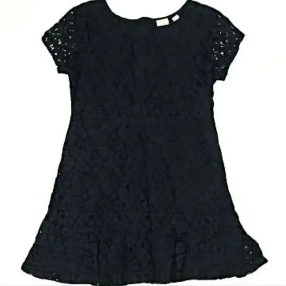 GAP Navy Lace Formal Kids Dress