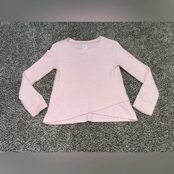 Gap pink long sleeve sweater