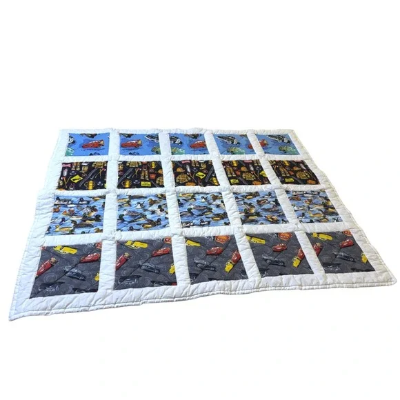 Cars Firefighters Ducks Quilt Blanket‎ Nursery Kids Toddler Playmat