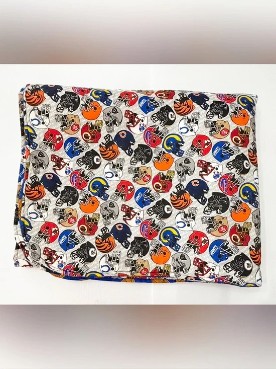 NFL Football Team Hand Made Throw Quilt Blanket