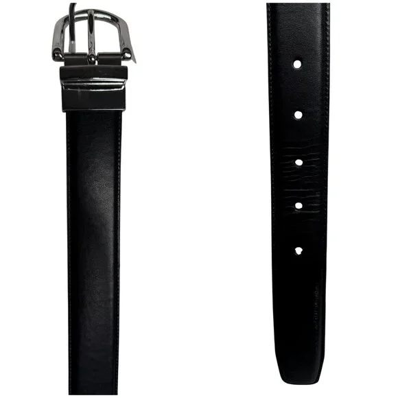 Cole‎ Haan Genuine Black Leather Belt Classic Belt Men's Size 38