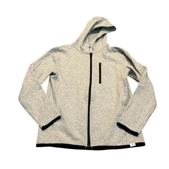 3/$15 GAP gray hooded jacket