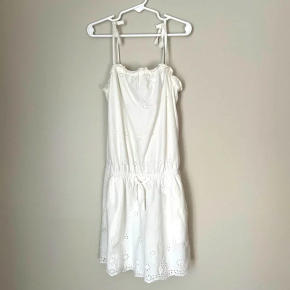 GAP Eyelet White Romper