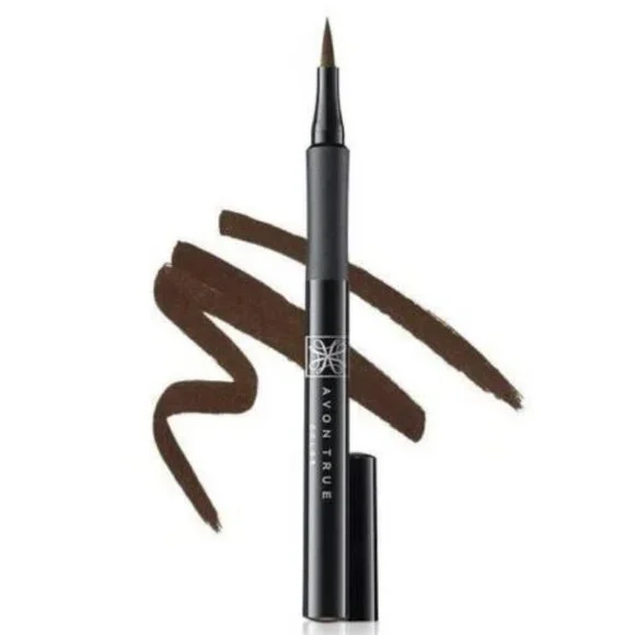 Avon True Color Super Extend Eyeliner Superextend Precise Liquid Pen Brown Suede