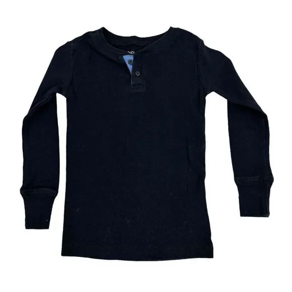Baby Gap Navy Henley Tee size 4