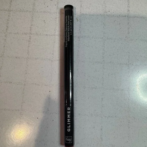 avon fmg glimmer liquid eyeliner blackest black 1.1 ml