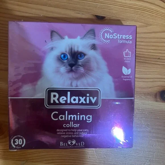 Cat Calming Collar & Pet Anti Anxiety Products Feline Calm Pheromones Collars