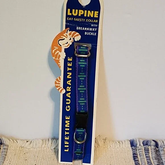 Lupine Emerald Sky Cat Safety Collar