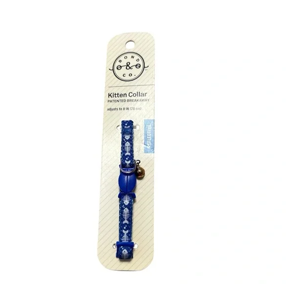 Bond & Co. Kitten Adjustable Breakaway Kitten Collar | NWT |