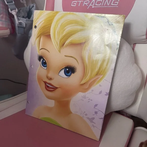 Disney Tinker Bell Y2K 3-Prong Folder early 2000’s