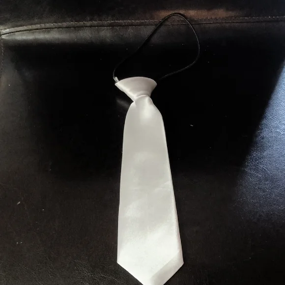 Elegant White Necktie