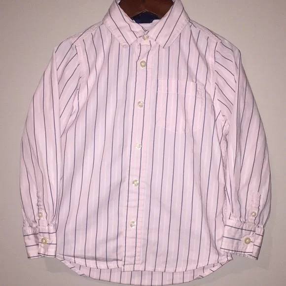 Gap Toddler Boy light Pink Dress Shirt Size 5T