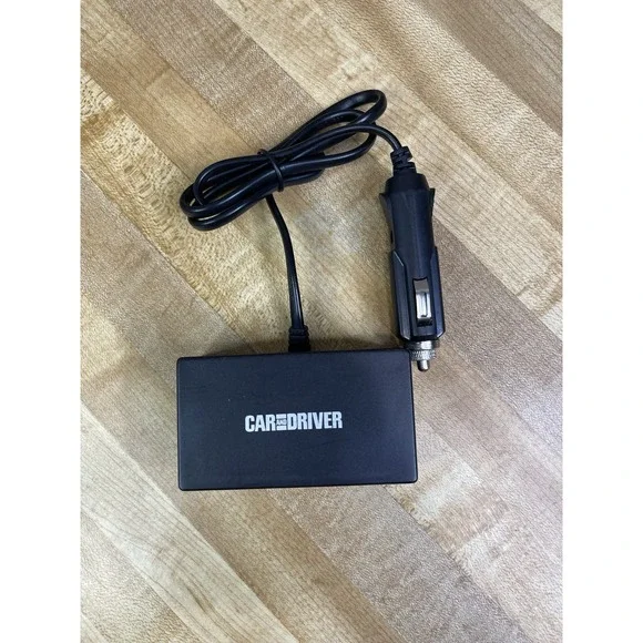 Car Power Adapter CarandDriver Input: 12-24V DC USB: 5V/1.5V Total Power 100w