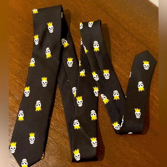 NEW Crewcuts Silk crown skull Boy’s Tie