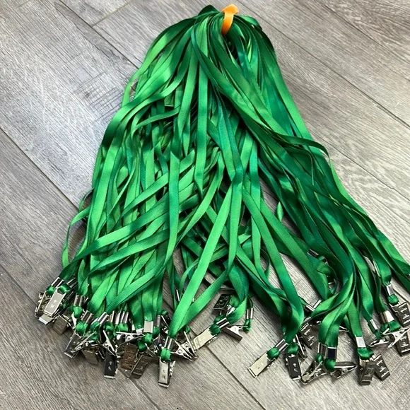 Green Lanyards