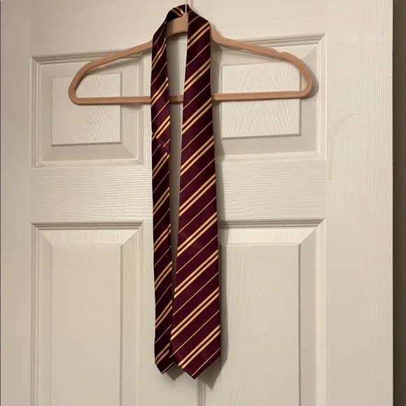 Warner Bros. Burgundy and Gold Harry Potter Tie