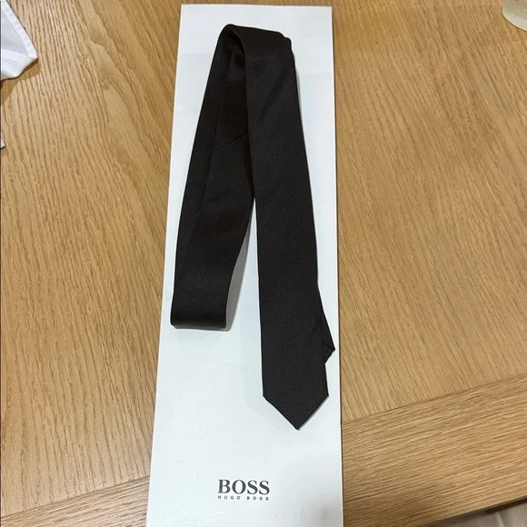 Hugo Boss Classic Black Necktie