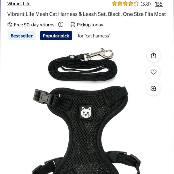 Cat Harness and Leash
