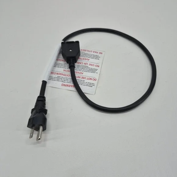 Butterball Electric Turkey Fryer Magnetic Power Cord Replacement Part