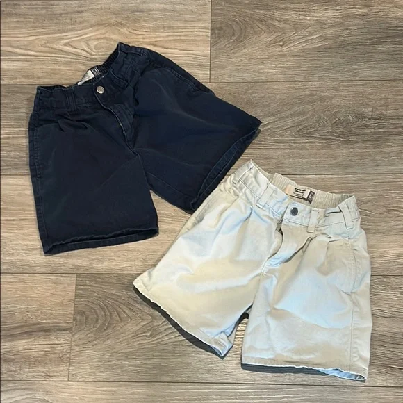 GAP‎ Blue and Cream Shorts Classic Summer Style