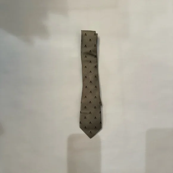 Elegant Tan Patterned Men's Tie