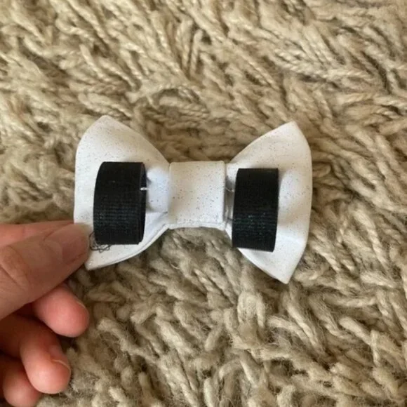vintage I do too animal collar bow