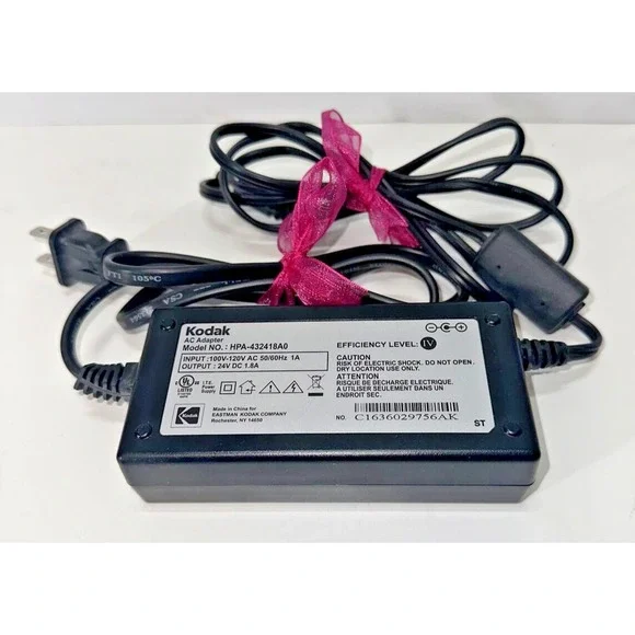 Kodak EasyShare Printer Dock Series 3‎ AC Power Adapter Model HPA-432418A0